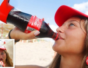 Butelk Coca-Coli bdzie mona zrobi selfie!
