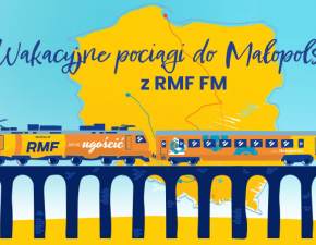 Wakacyjne pociągi do Małopolski z RMF FM. Pierwszy przejedzie przez Polskę już w sobotę!