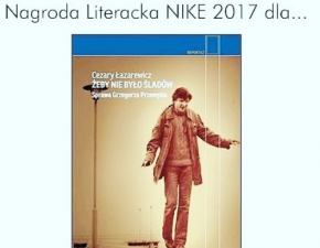 Kamstwo wci mona przedstawia jako prawd - Cezary azarewicz laureatem Nike