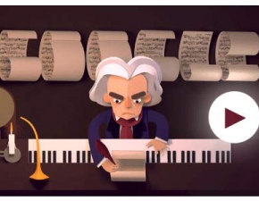 Ludwig van Beethoven w Google Doodle! U muzyczne puzzle z V Symfoni, Dla Elizy, Od do radoci i Sonat Ksiycow!