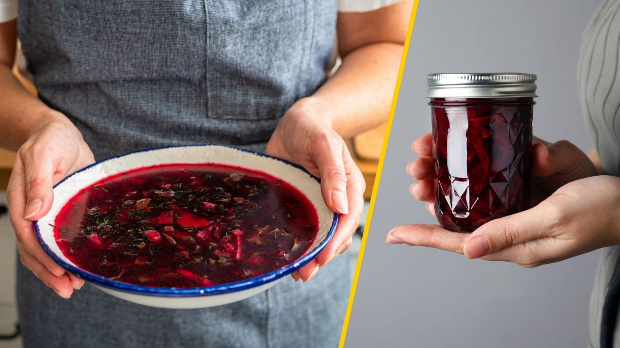 Nie ocet, nie sok z cytryny? Dodaj to do barszczu czerwonego, a nie straci koloru