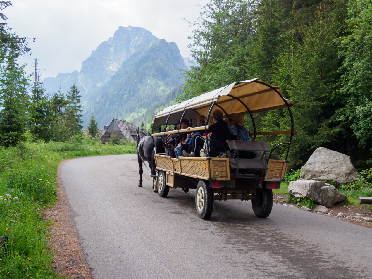 Zmiany w transporcie do Morskiego Oka już od listopada. Elektryki znikają, konne zaprzęgi zostają
