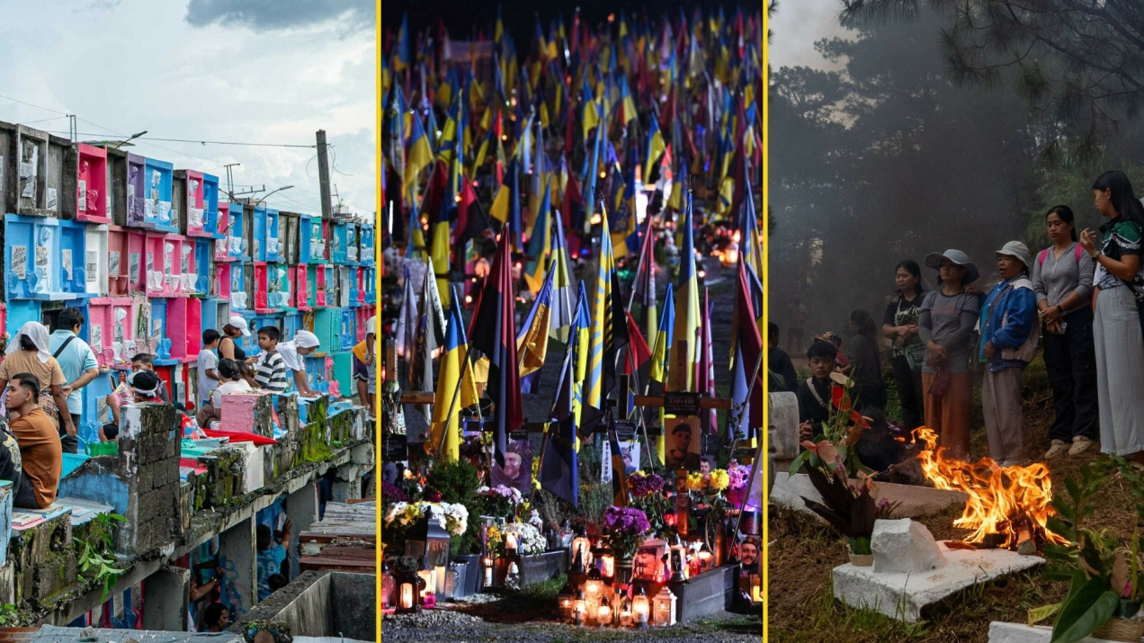 Wszystkich Świętych i Dzień Zaduszny na świecie. Szachy, ogniska i tysiące kwiatów