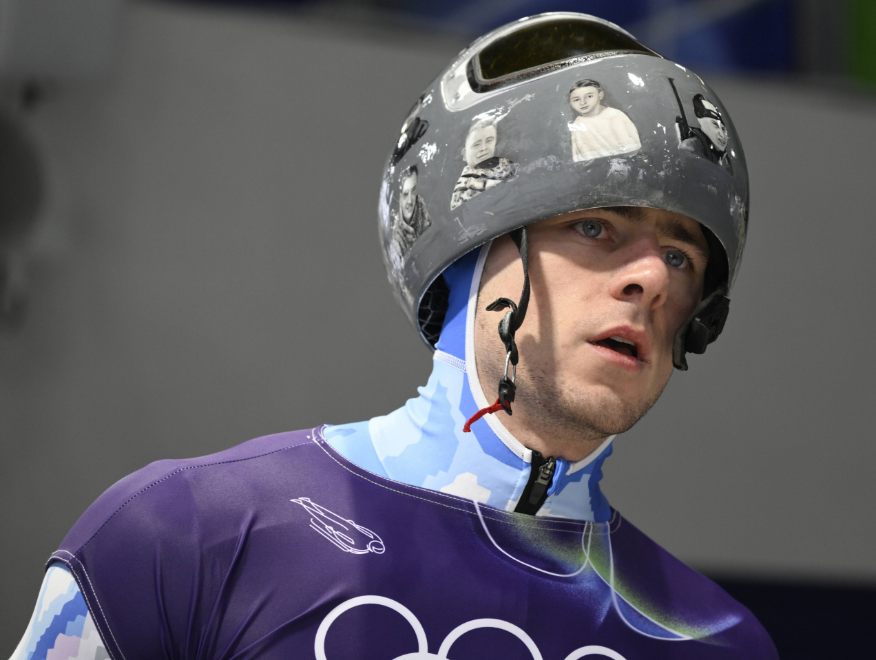 Ukraiński zawodnik wykluczony z igrzysk olimpijskich! Wszystko przez grafikę na kasku