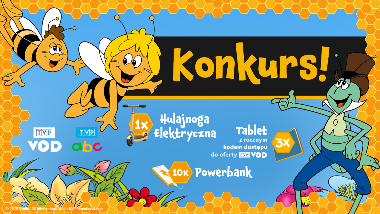 „Pszczółka Maja” świętuje 50 lat . Zgarnij hulajnogę i inne nagrody!