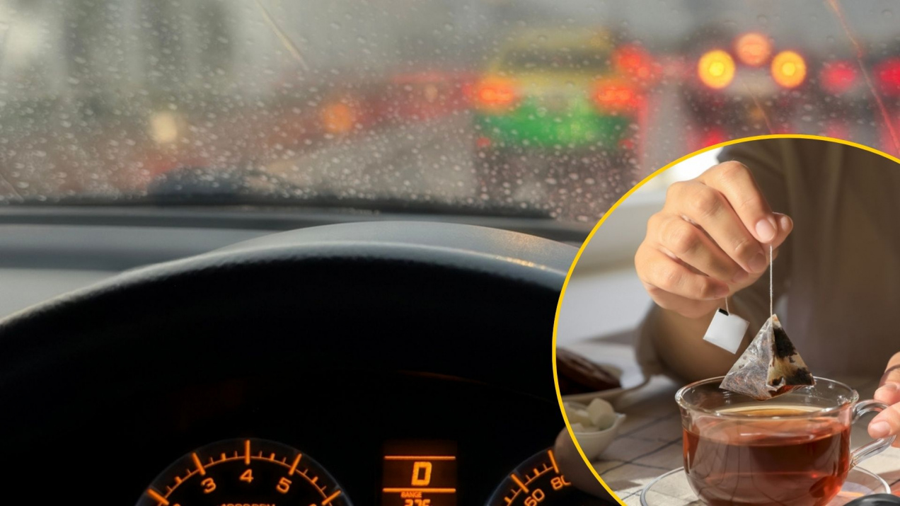 Ten domowy trik ratuje kierowców zimą. Wystarczy torebka herbaty