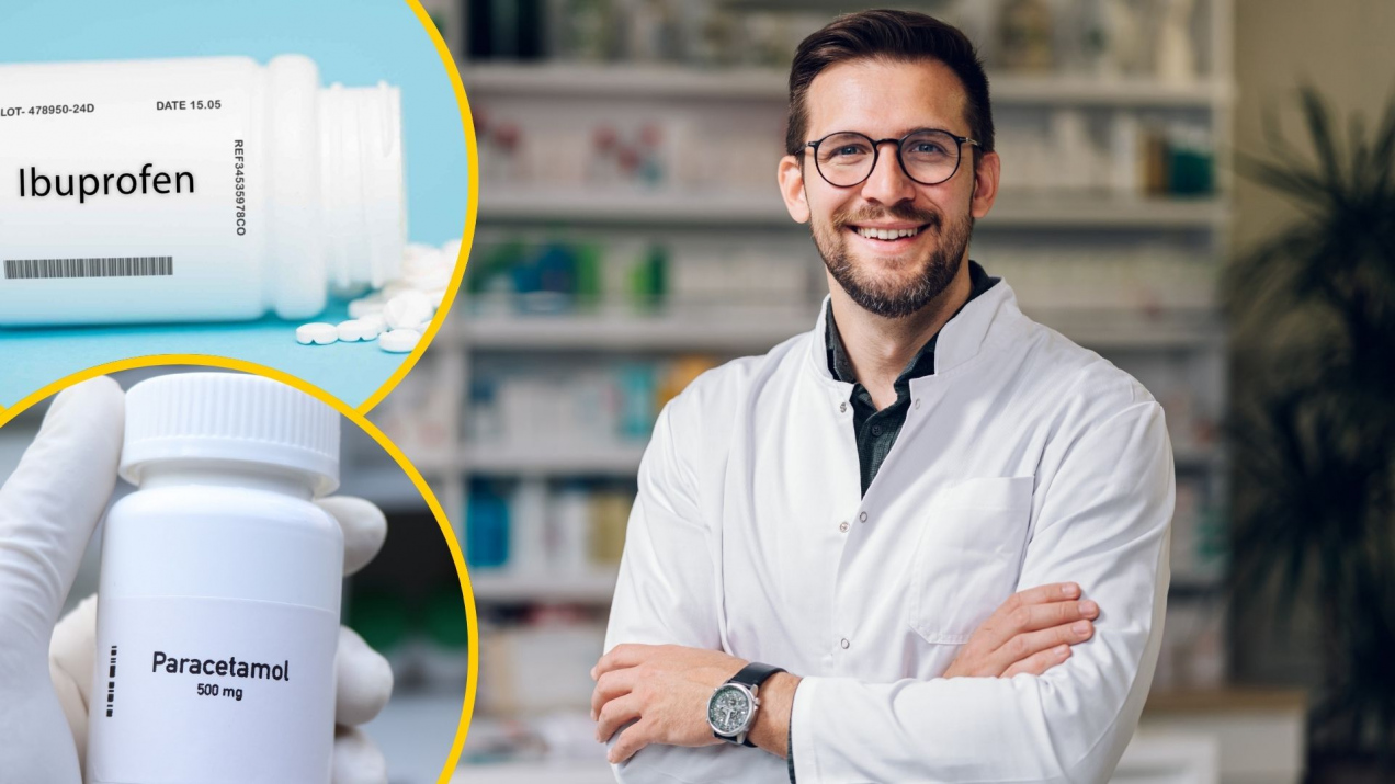 Czy można łączyć ibuprofen razem z paracetamolem i co lepiej działa? Ekspert mówi jasno: „wiele osób nie zdaje sobie sprawy...”