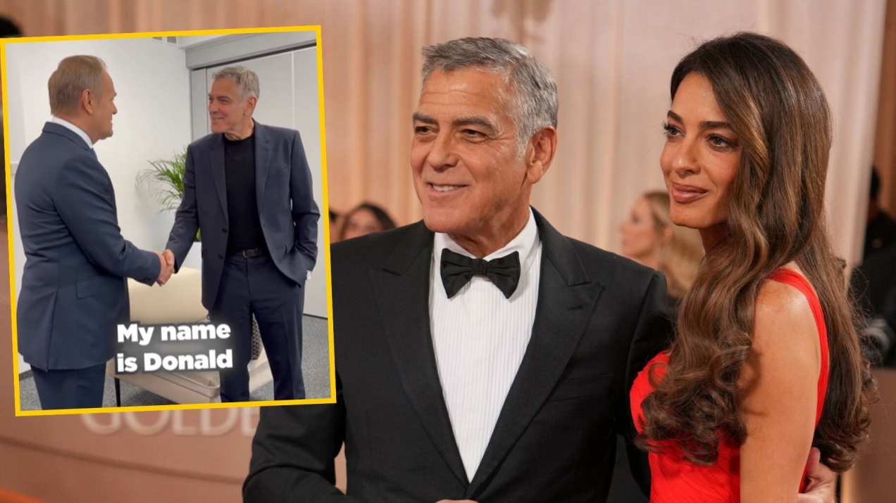 George Clooney niespodziewanie zawitał do Poznania. Wygłosił mocny apel do Polaków