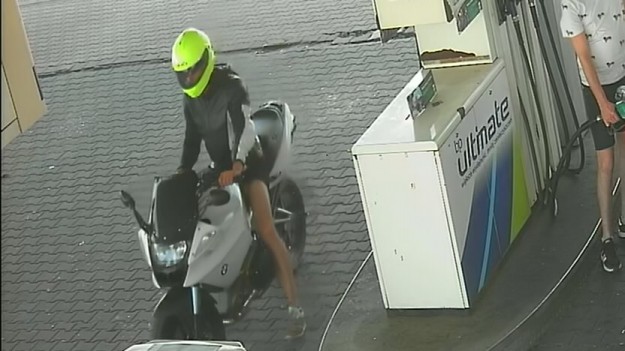 RMF Extra: Zatankował motor i odjechał. Policja szuka złodzieja paliwa [WIDEO]