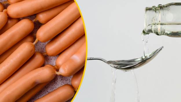 Dlatego ludzie dodają ocet do parówek. To..