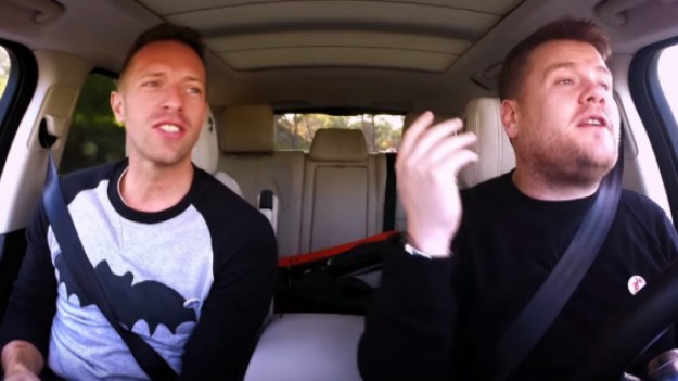 RMF Extra: Chris Martin: Zobacz wokalistę Coldplay w "Carpool Karaoke"!