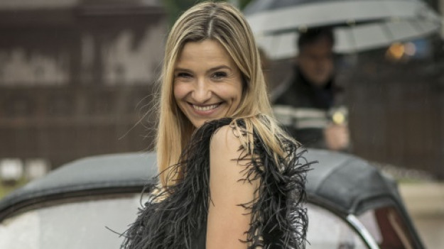 RMF Extra: Joanna Koroniewska wygina ciało w obcisłym body! "Bogini" [FOTO]