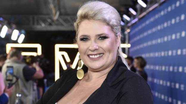 RMF Extra: Elżbieta Romanowska nad morzem. Kolorowy strój kąpielowy podkreślił jej atuty [ZDJĘCIA]