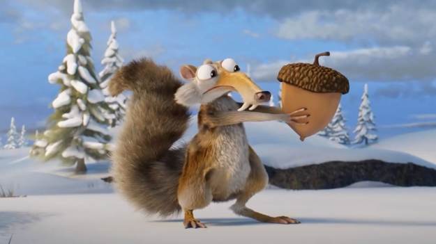 RMF Extra: Wiewiór z "Epoki Lodowcowej" żegna się z widzami. W końcu złapał żołędzia [WIDEO]