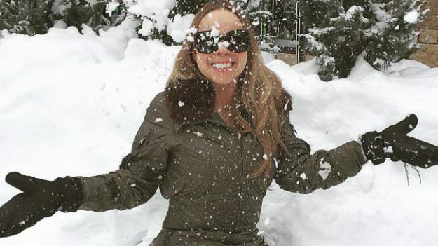 RMF Extra: Mariah Carey szaleje na śniegu!