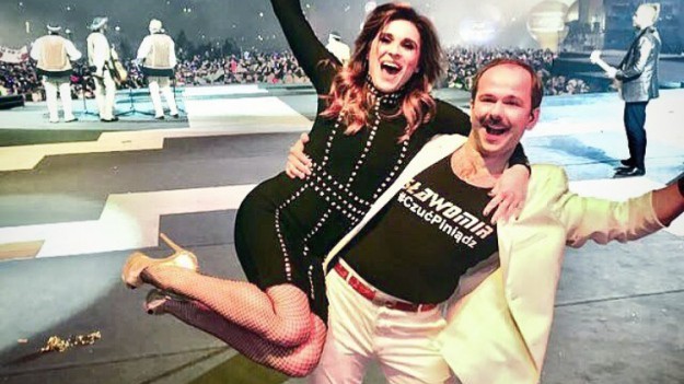 RMF Extra: Żona Sławomira bez makijażu. "Myślałam, że to Marcin Miller z Boysów"