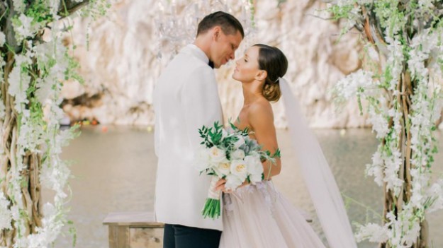 RMF Extra: Marina i Wojtek Szczęsny opublikowali zdjęcia ze ślubu!