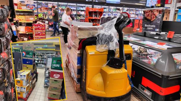 RMF Extra: Czy Biedronka pozbędzie się palet z alejek? Były kierownik sieci wyjaśnia powody problemu 