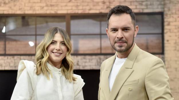 RMF Extra: Ciężarna Aleksandra Grysz i jej partner pochwalili się krągłościami. "Macie remis" [FOTO]