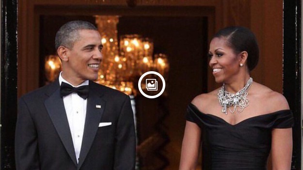 RMF Extra: Michelle Obama świętuje 25. rocznicę małżeństwa zdjęciem ze ślubu!