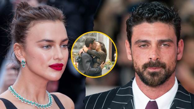 RMF Extra: Irina Shayk i Michele Morrone razem! Gorący pocałunek gwiazd