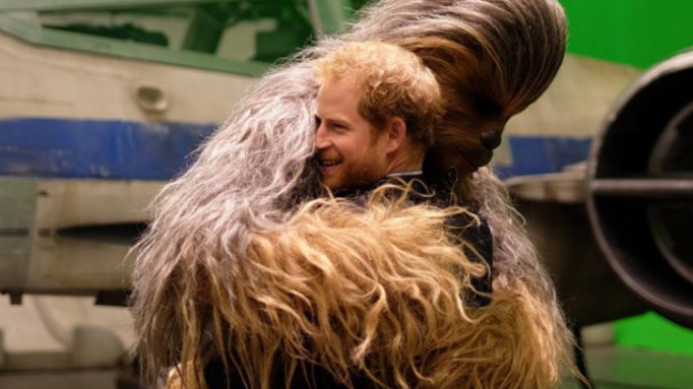 RMF Extra: Spotkanie na szczycie: książę Harry i książę William odwiedzili Chewbaccę!