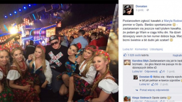 RMF Extra: Donatan chce wystąpić w Opolu. Z Marylą Rodowicz!