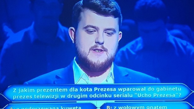 RMF Extra: Pytanie o "Ucho prezesa" w "Milionerach". Znacie odpowiedź?