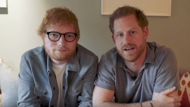 RMF Extra: Ed Sheeran i książę Harry nagrali razem filmik! Nagranie stało się hitem Internetu! 