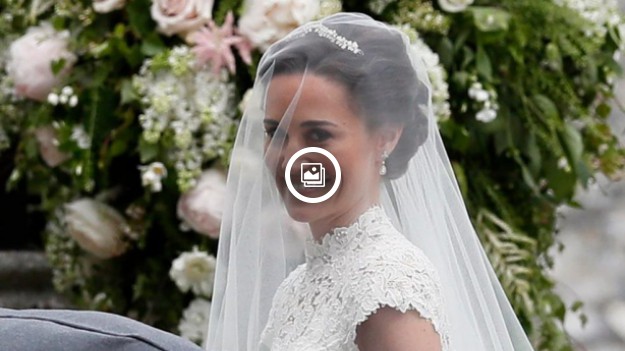 RMF Extra: Pippa Middleton już po ślubie! Zobacz jej kreację!