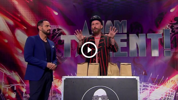 RMF Extra: Pan Ząbek znów w "Mam talent"! Wykonał sztuczkę z "Pytania na śniadanie"