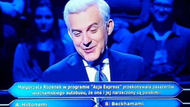 RMF Extra: W "Milionerach" padło pytanie o Majdanów. Małgorzata Rozenek-Majdan komentuje!