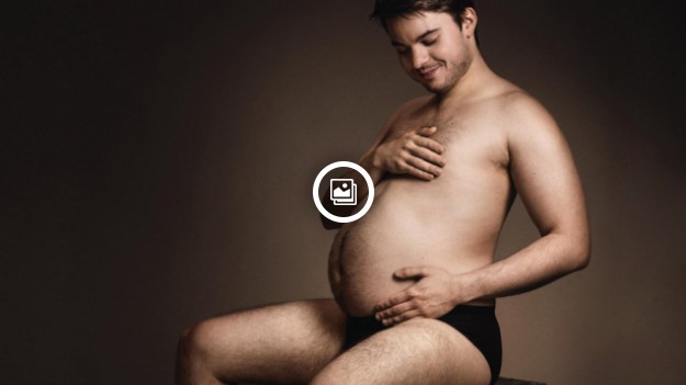 RMF Extra: Ciężarni mężczyźni w nietypowej kampanii