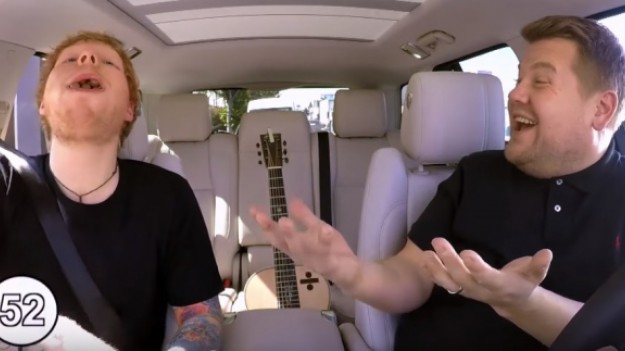 RMF Extra: Ed Sheeran pokazał swój ukryty talent w "Carpool Karaoke" Jamesa Cordena