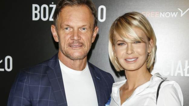 RMF Extra: Anielska Edyta Pazura w diamentach i ze skrzydłami! "Przesadza Pani..." [WIDEO]