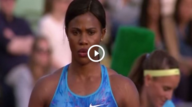 RMF Extra: Nigeryjska lekkoatletka gubi perukę przy skoku w dal!