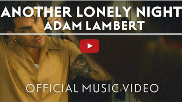RMF Extra: Anothe Lonely Night: Adam Lambert z fryzurą na Elvisa w swoim nowym teledysku!