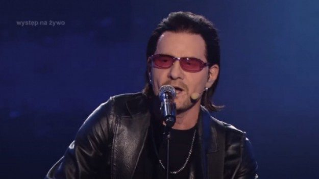 RMF Extra: Robert Janowski zachwycił jako Bono w "Twoja twarz brzmi znajomo". Otrzymał owacje na stojąco [WIDEO]