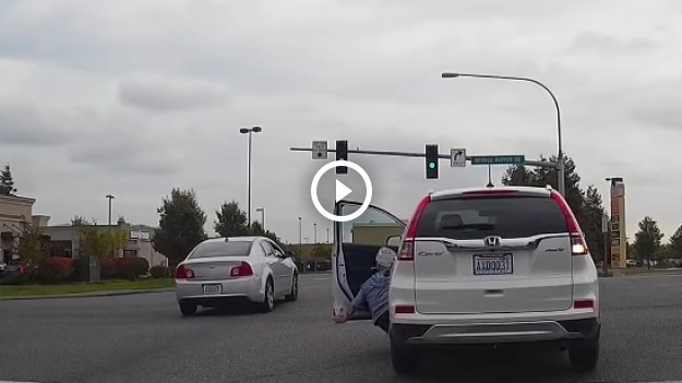 RMF Extra: Kobieta przejechała samą siebie!