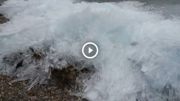 RMF Extra: Niesamowite nagranie! Tak brzmi zamarzający Bajkał