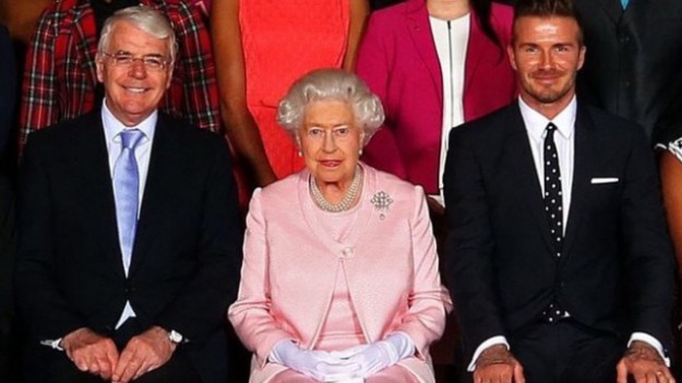 RMF Extra: David Beckham odwiedził Pałac Buckingham! 