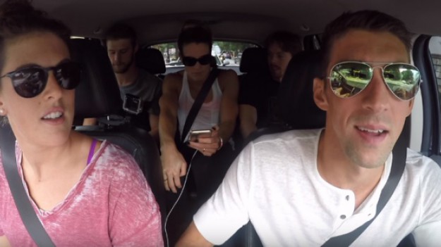 RMF Extra: Carpool Karaoke w wersji pływaków kadry olimpijskiej USA!