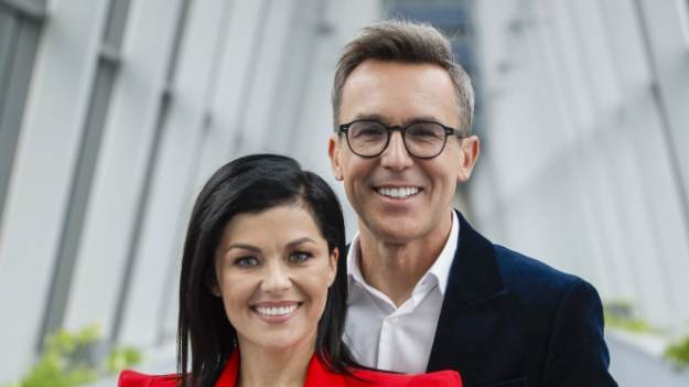 RMF Extra: Kasia Cichopek i Maciej Kurzajewski w świątecznym wydaniu. "Piękna para" [FOTO]