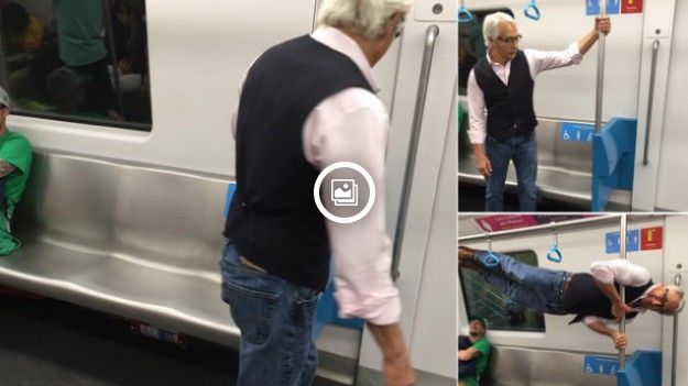 RMF Extra: Temu dziadkowi lepiej nie ustępować miejsca!