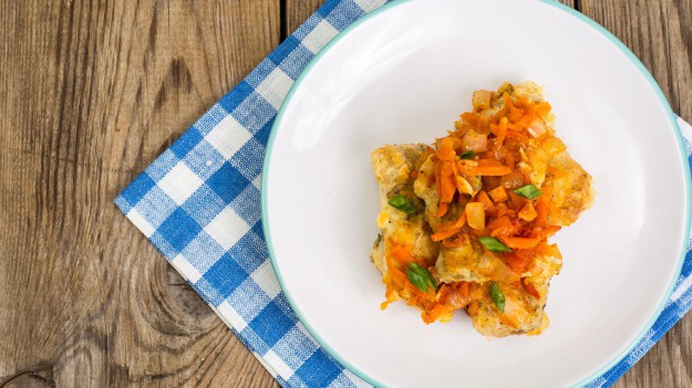 RMF Extra: Przepis na rybę po grecku. Tak przyrządza ją Ania Starmach! 