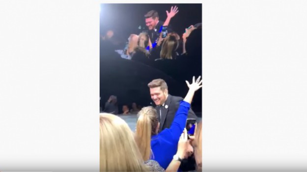 RMF Extra: Niesamowity występ Karoliny na koncercie Michaela Bublé! Zobaczcie! 