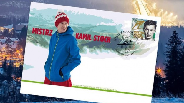 RMF Extra: Piękna akcja Poczty Polskiej: Kamil Stoch na znaczkach pocztowych!