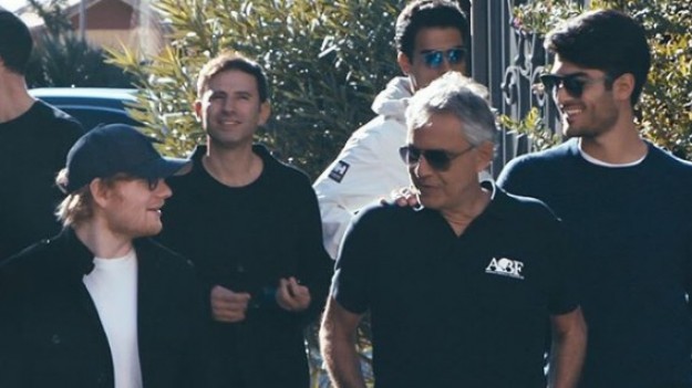 RMF Extra: Ed Sheeran i Andrea Bocelli w duecie. "Perfect" po włosku i z orkiestrą!