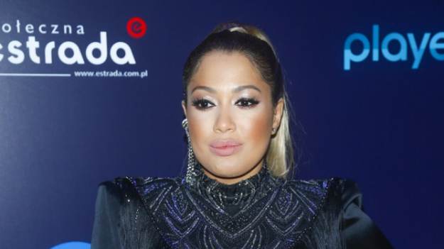 RMF Extra: Patricia Kazadi podkreśliła wdzięki obcisłym lateksem. Zrobiło się gorąco [FOTO]