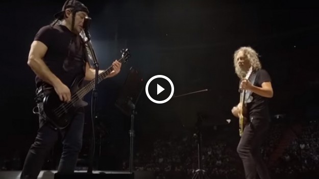 RMF Extra: "Dancing Queen" grupy ABBA w wykonaniu zespołu Metallica podczas koncertu w Szwecji! [WIDEO]